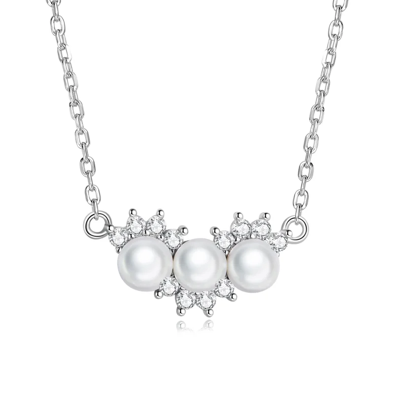 (image for) PANDORA Style Shell Beads Necklace - BSN269 - Product Image