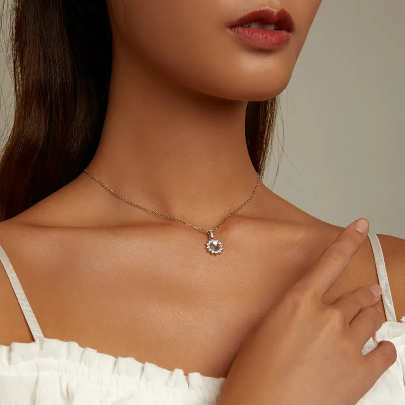 (image for) PANDORA Style Shine Little Sun Necklace - BSN242 - View 7