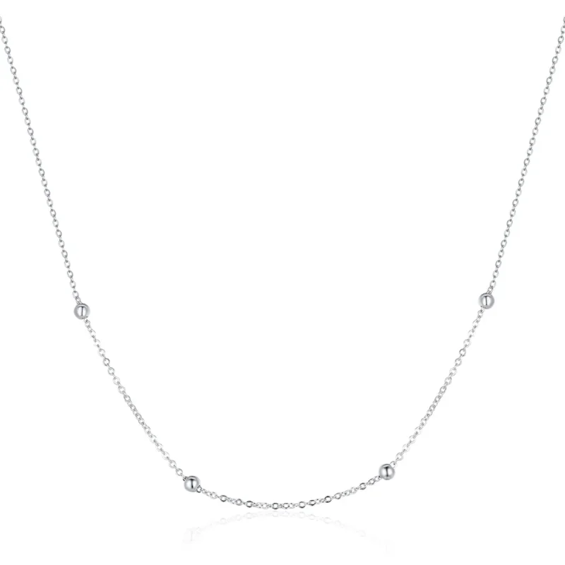 (image for) PANDORA Style Simple Bead Chain Necklace - BSN224 - Product Image