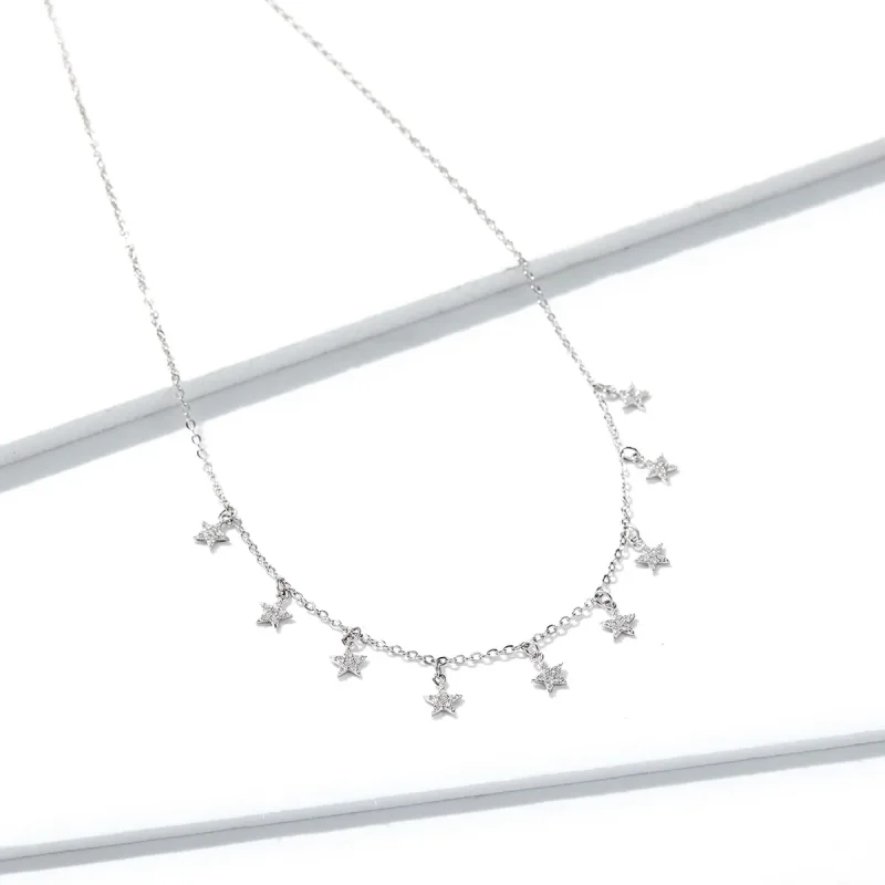 (image for) PANDORA Style Star Necklace - BSN116 - View 3