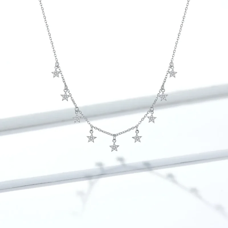 (image for) PANDORA Style Star Necklace - BSN116 - View 9