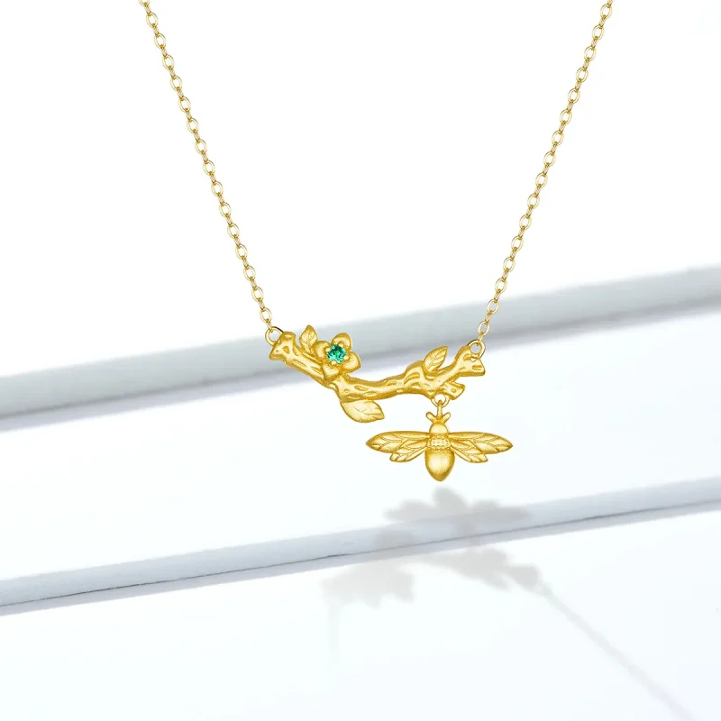 (image for) PANDORA Style Summer Flowers Necklace - BSN103 - View 6