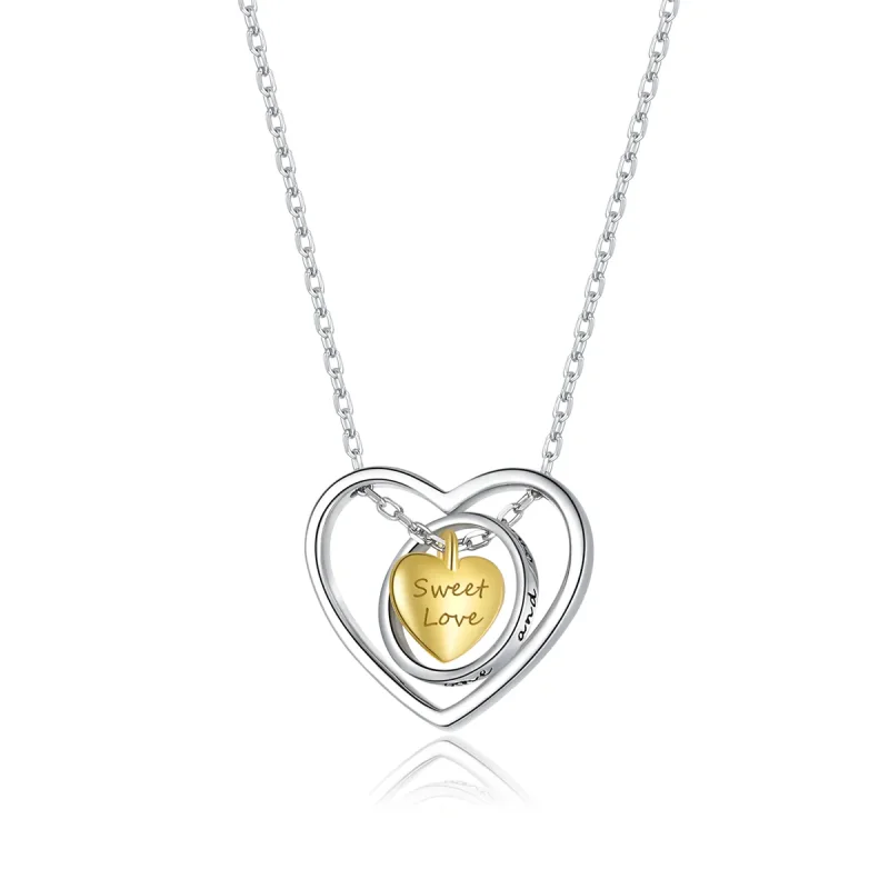 (image for) PANDORA Style Surrounded By Heart Necklace - BSN207 - Product Image