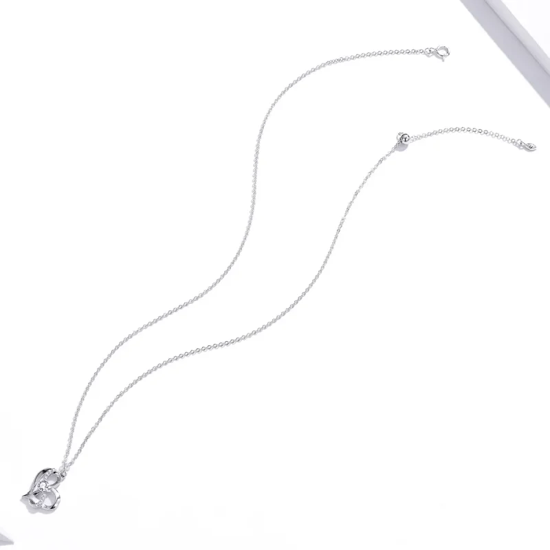 (image for) Pandora Style Silver Necklace, Affiliated, Enamel - SCN442 - View 4