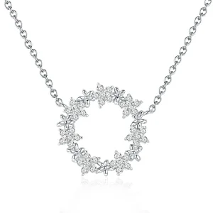 (image for) Pandora Style Silver Necklace, Full of Stars, Enamel - BSN028