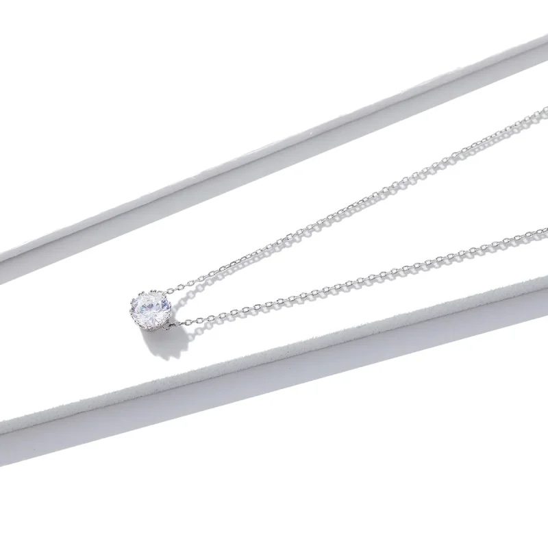 (image for) Pandora Style Silver Necklace, Shining Life, Enamel - BSN085 - View 3