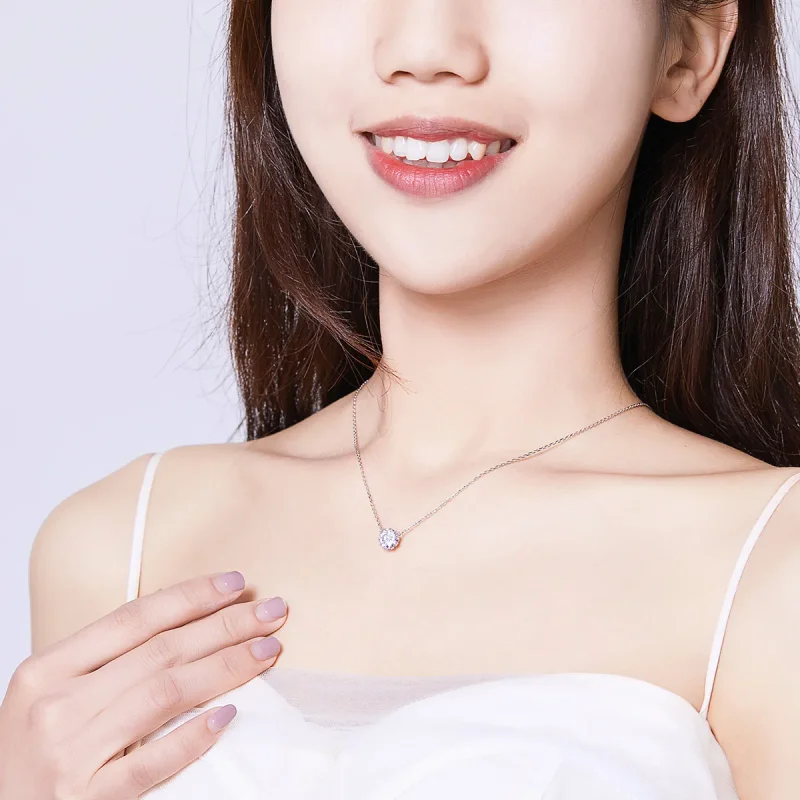 (image for) Pandora Style Silver Necklace, Shining Life, Enamel - BSN085 - View 8