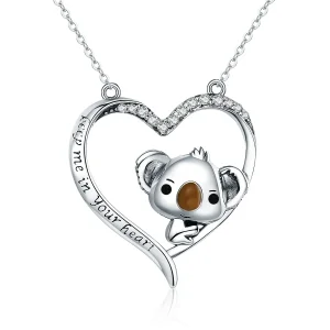 (image for) Silver Cute Fairy Necklace - PANDORA Style - SCN256