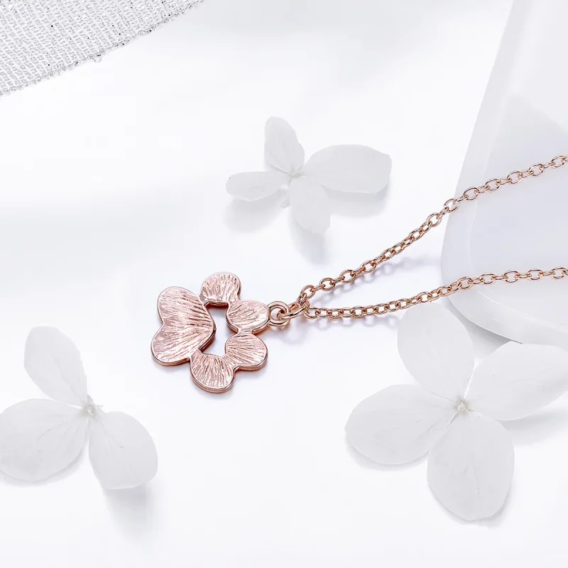 (image for) Silver Cute Paw Necklace - PANDORA Style - SCN275-3 - View 3