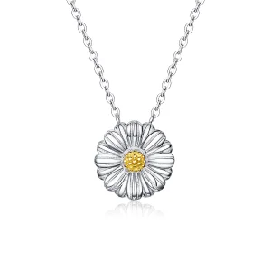 (image for) Silver Daisy Necklace - PANDORA Style - SCN370