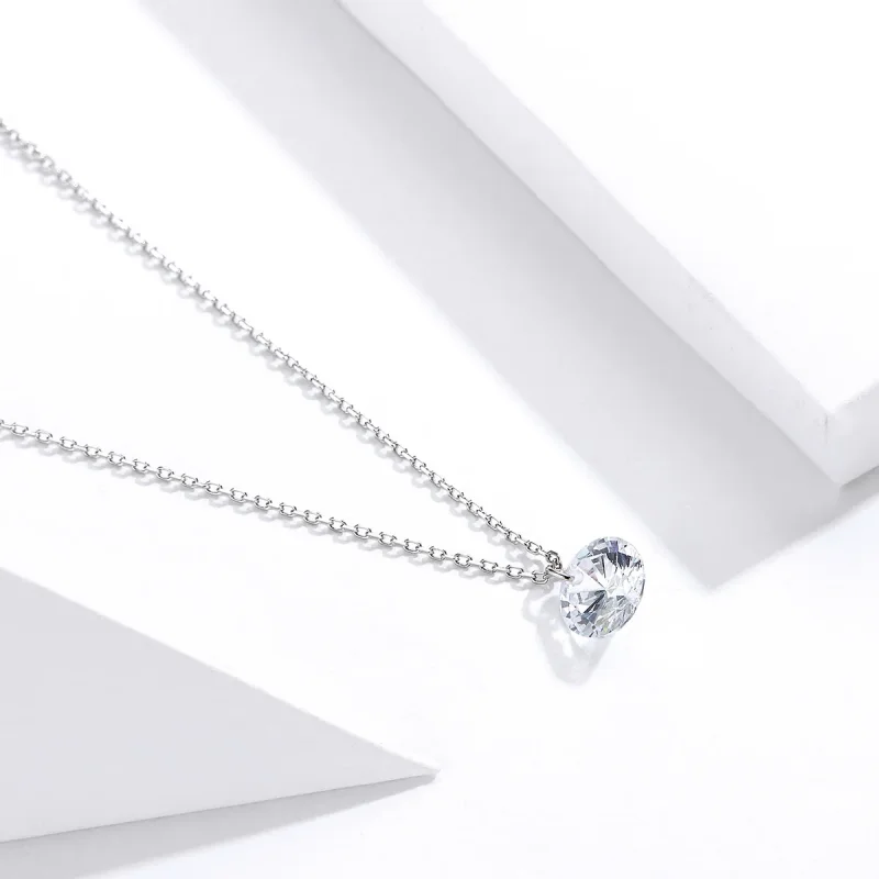 (image for) Silver Gorgeous Necklace - PANDORA Style - SCN355 - View 2