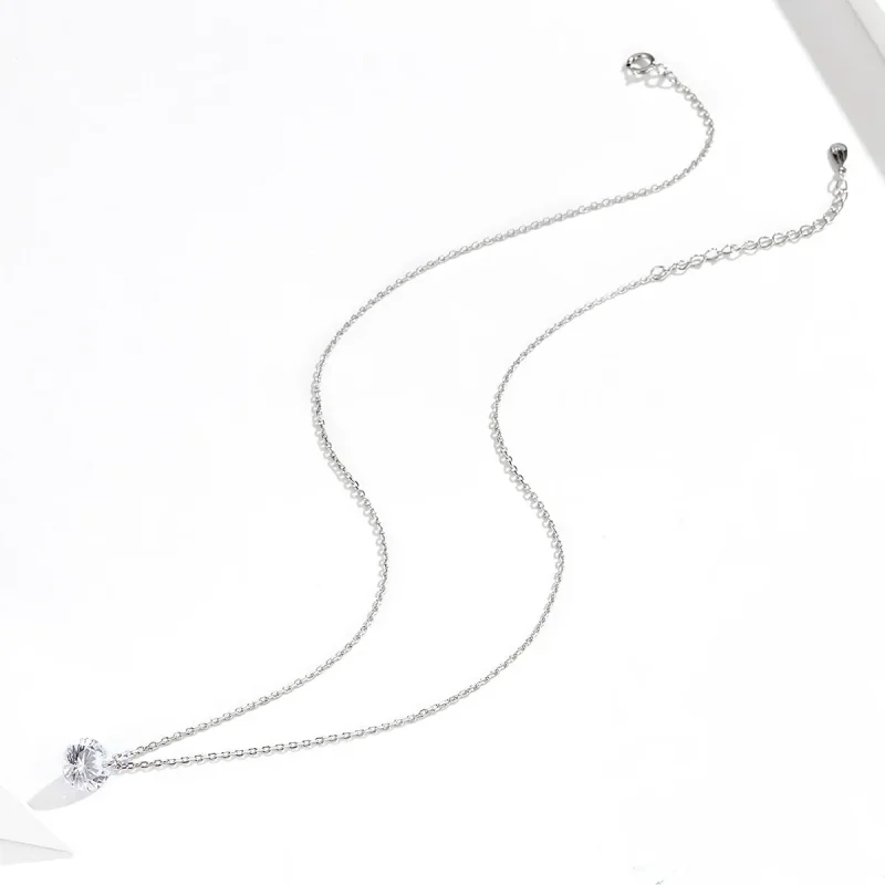 (image for) Silver Gorgeous Necklace - PANDORA Style - SCN355 - View 4
