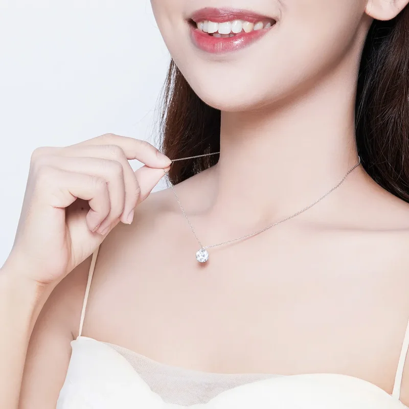 (image for) Silver Gorgeous Necklace - PANDORA Style - SCN355 - View 6
