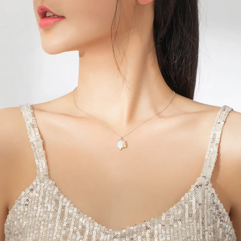 (image for) Silver Honey Necklace - PANDORA Style - SCN396 - View 6