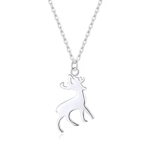 (image for) Silver Little Deer Necklace - PANDORA Style - SCN362