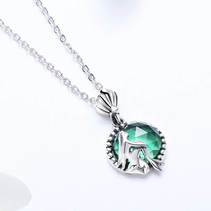 (image for) Silver Love of Mermaid Necklace - PANDORA Style - SCN262 - View 2