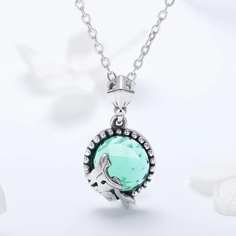 (image for) Silver Love of Mermaid Necklace - PANDORA Style - SCN262 - View 6