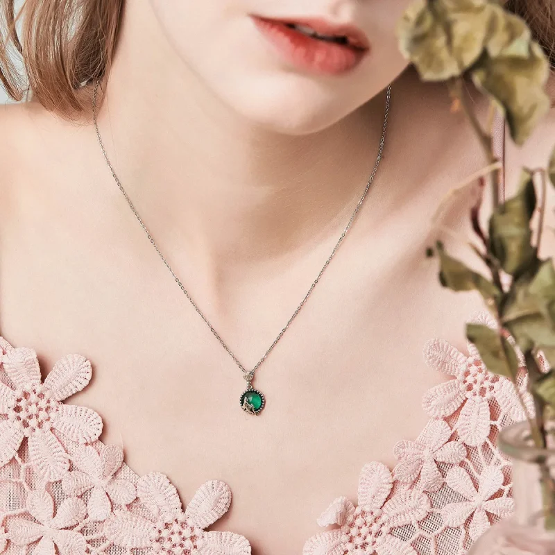 (image for) Silver Love of Mermaid Necklace - PANDORA Style - SCN262 - View 7