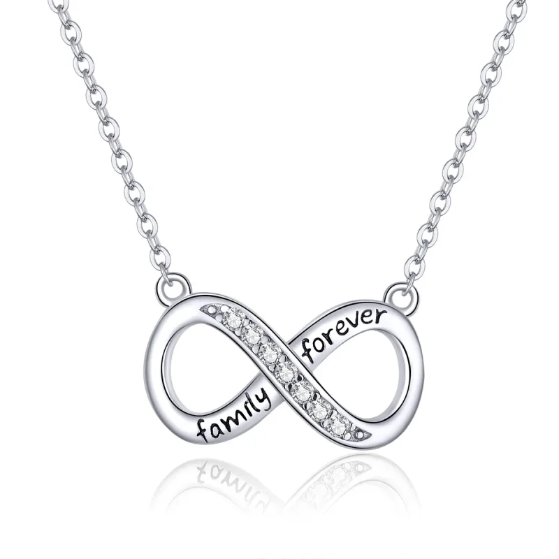 (image for) Silver Love Unlimited Necklace - PANDORA Style - SCN352 - Product Image