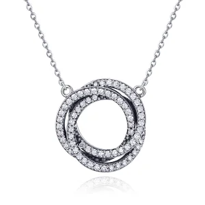 (image for) Silver Minimalism Necklace - PANDORA Style - SCN259