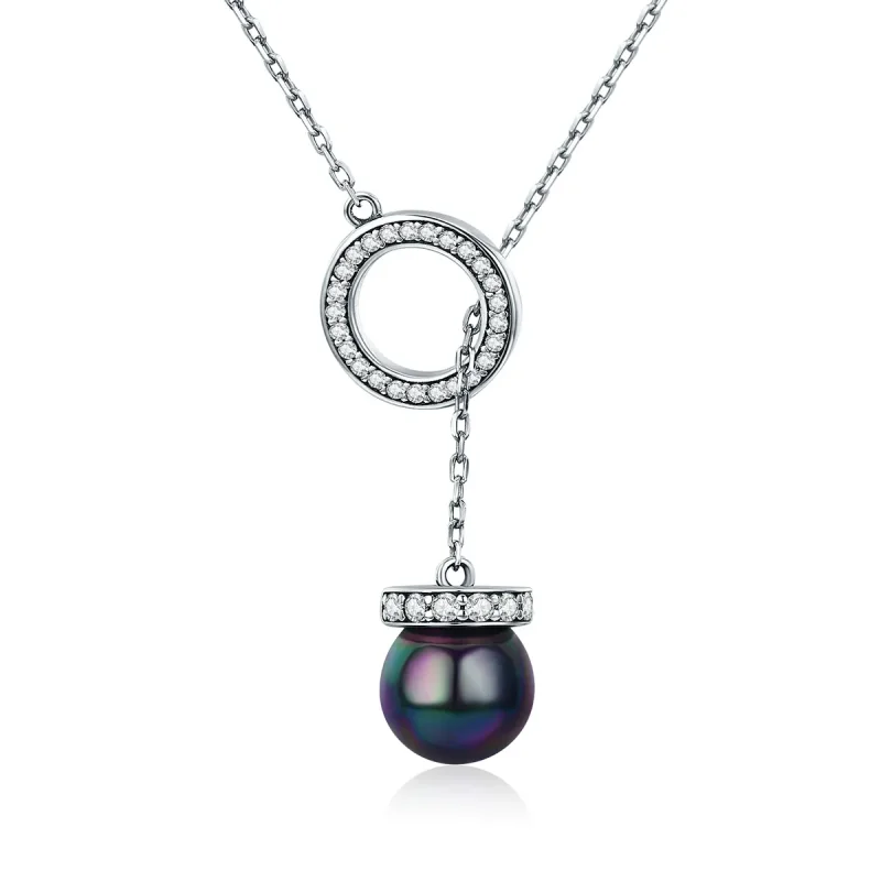 (image for) Silver Noble Temperament Necklace - PANDORA Style - SCN200 - Product Image