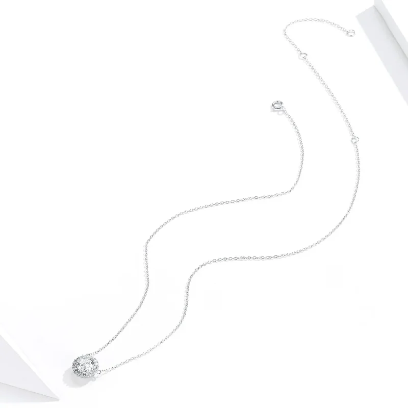 (image for) Silver Reminiscences Necklace - PANDORA Style - SCN345 - View 2