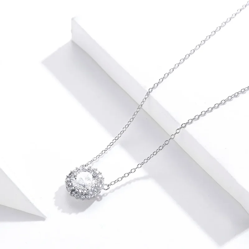(image for) Silver Reminiscences Necklace - PANDORA Style - SCN345 - View 4