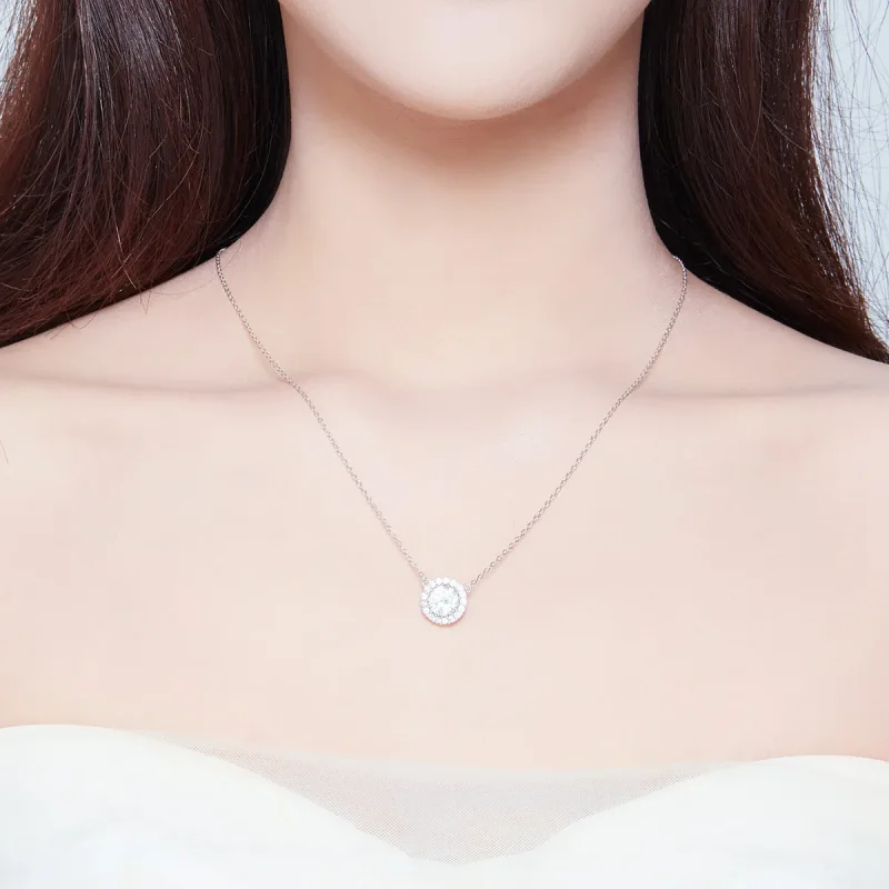 (image for) Silver Reminiscences Necklace - PANDORA Style - SCN345 - View 6