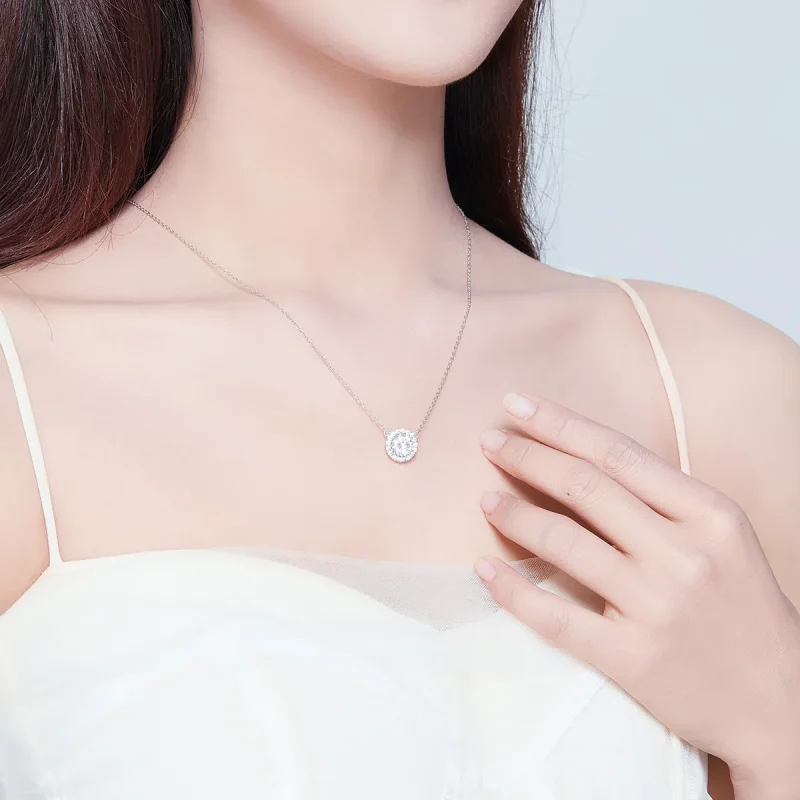 (image for) Silver Reminiscences Necklace - PANDORA Style - SCN345 - View 7