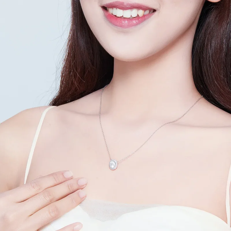 (image for) Silver Reminiscences Necklace - PANDORA Style - SCN345 - View 8