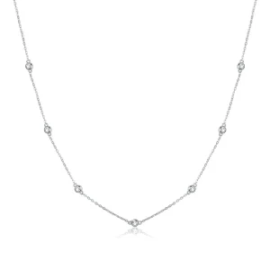 (image for) Silver Romantic Shine Chain Necklace - PANDORA Style - SCN393