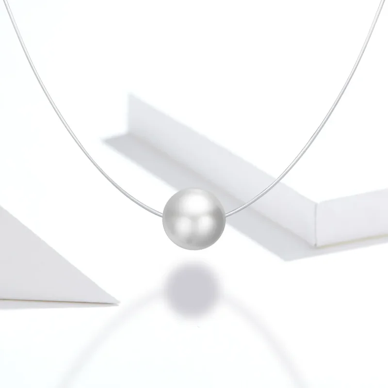 (image for) Silver Shellfish Necklace - PANDORA Style - SCN372 - View 5