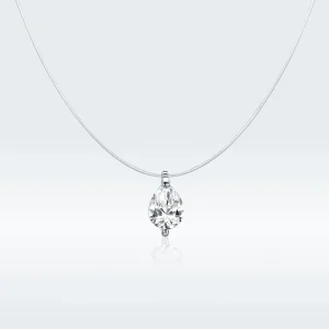 (image for) Silver Shining Life Necklace - PANDORA Style - SCN332-D