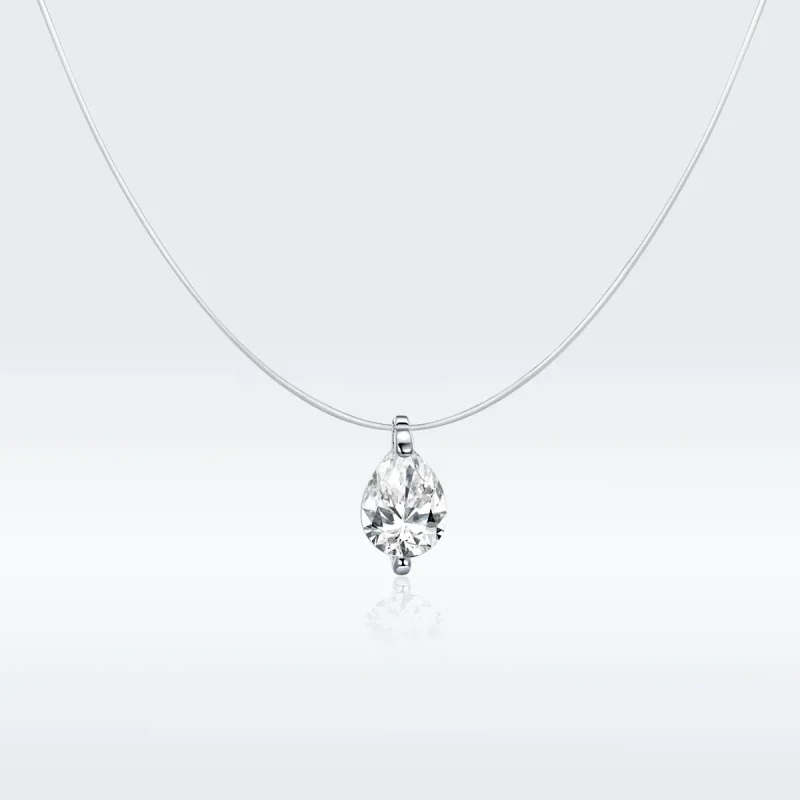 (image for) Silver Shining Life Necklace - PANDORA Style - SCN332-D - Product Image