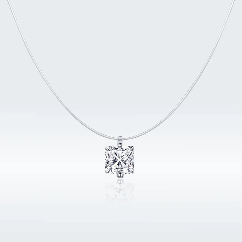 (image for) Silver Shining Life Necklace - PANDORA Style - SCN332-S - Product Image