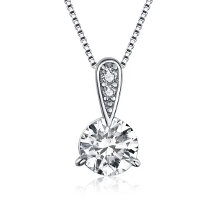 (image for) Silver Shining Time Necklace - PANDORA Style - SCN314