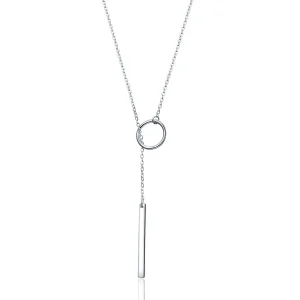 (image for) Silver Simple Necklace - PANDORA Style - SCN304