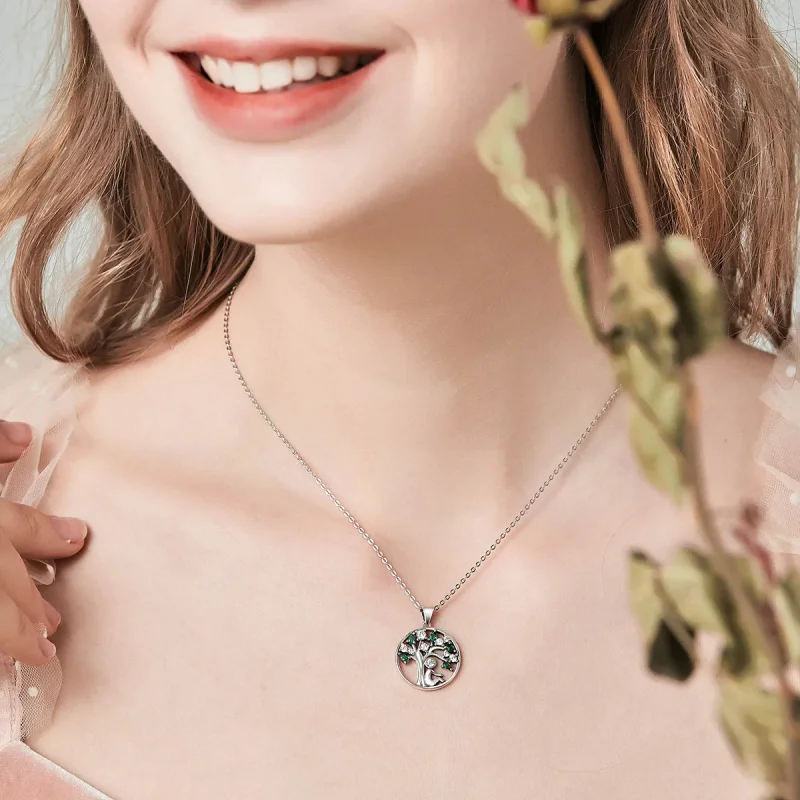 (image for) Silver Snuggle Necklace - PANDORA Style - SCN094 - View 9