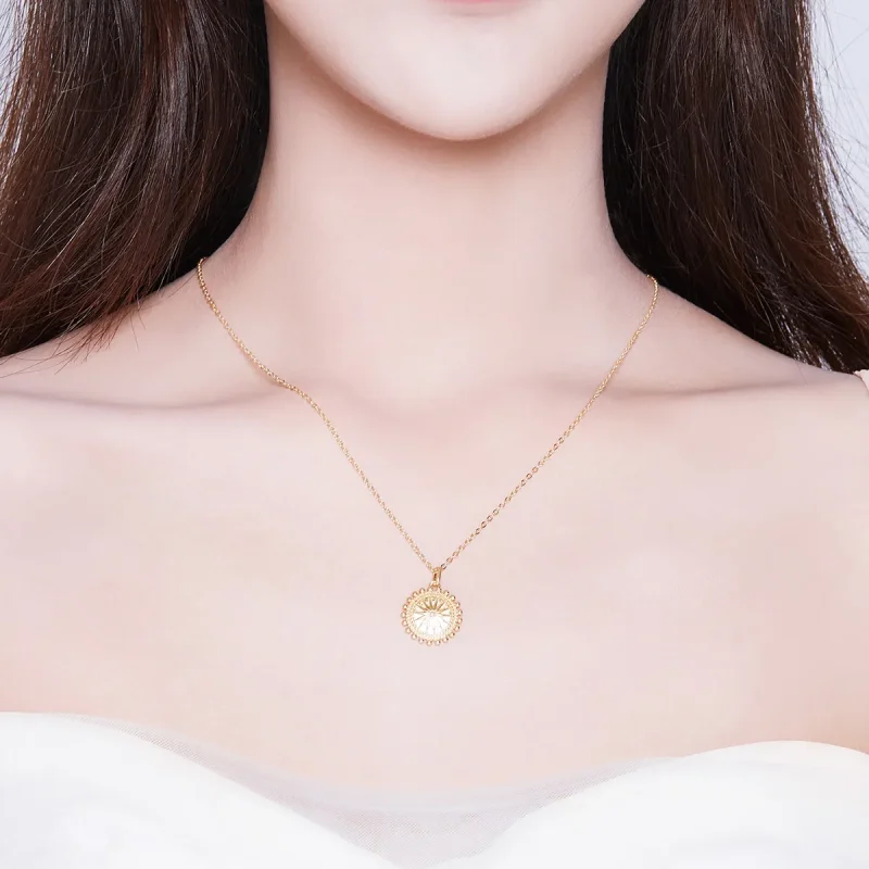 (image for) Silver Starry Necklace - PANDORA Style - SCN353 - View 7