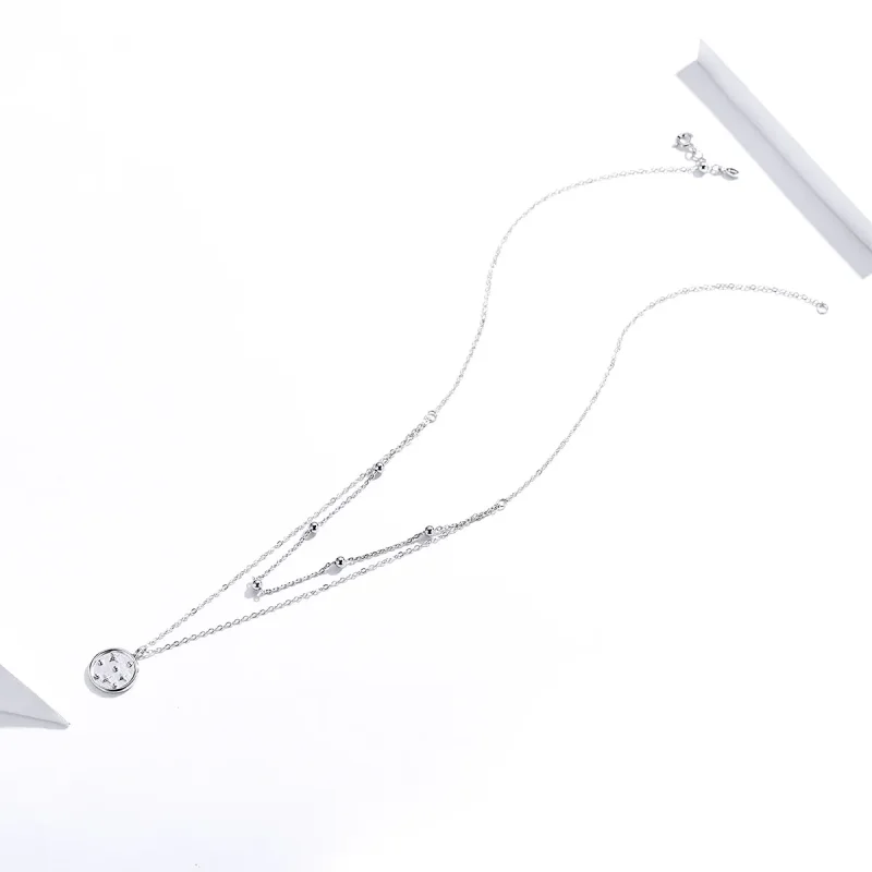 (image for) Silver Starry Necklace - PANDORA Style - SCN365 - View 2