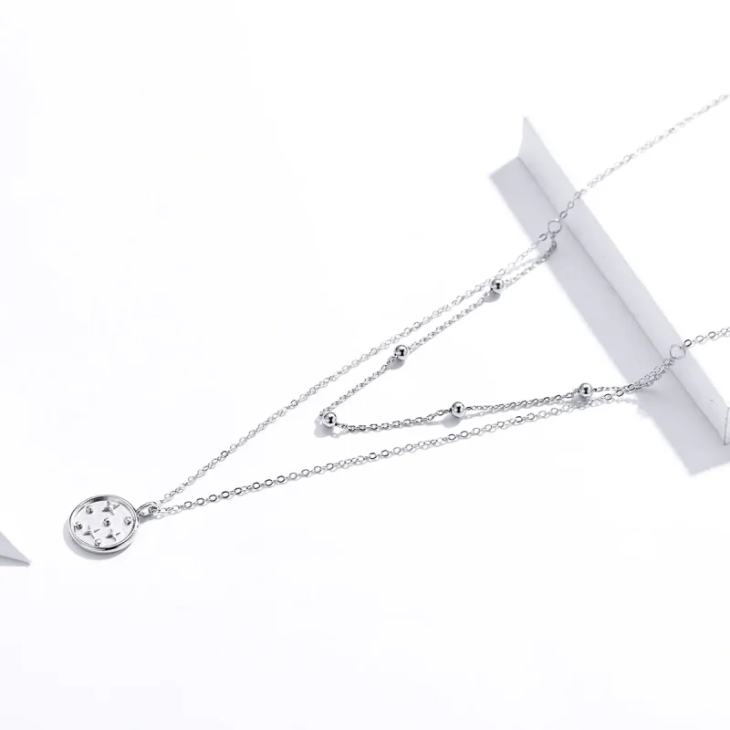 (image for) Silver Starry Necklace - PANDORA Style - SCN365 - View 4
