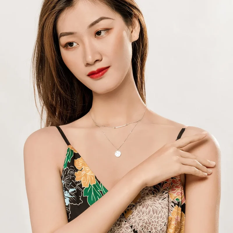 (image for) Silver Starry Necklace - PANDORA Style - SCN365 - View 7