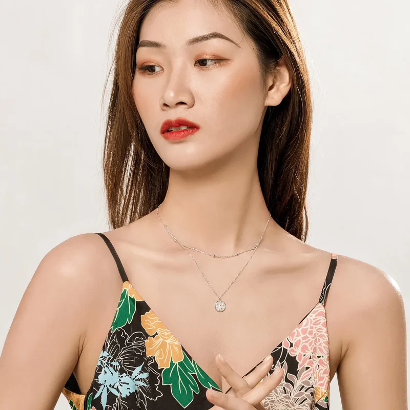 (image for) Silver Starry Necklace - PANDORA Style - SCN365 - View 8