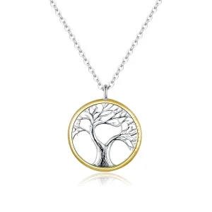 (image for) Silver Tree of Life Necklace - PANDORA Style - SCN367