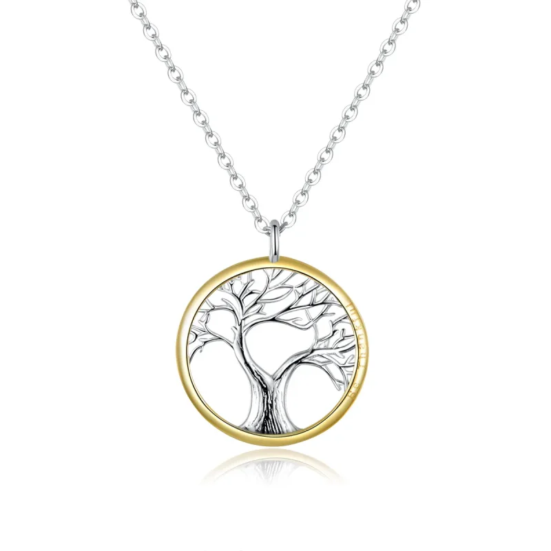 (image for) Silver Tree of Life Necklace - PANDORA Style - SCN367 - Product Image