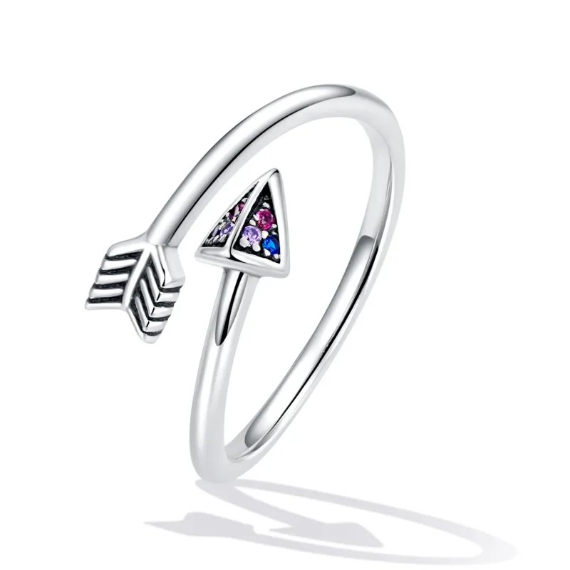 (image for) PANDORA Style Arrow of Love Open Ring - SCR820 - View 2