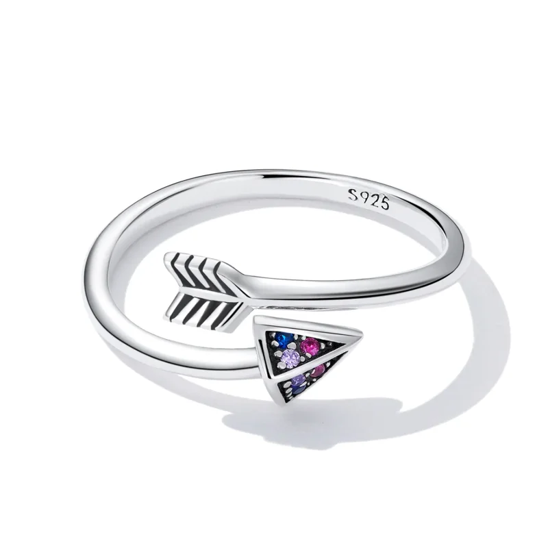 (image for) PANDORA Style Arrow of Love Open Ring - SCR820 - View 3