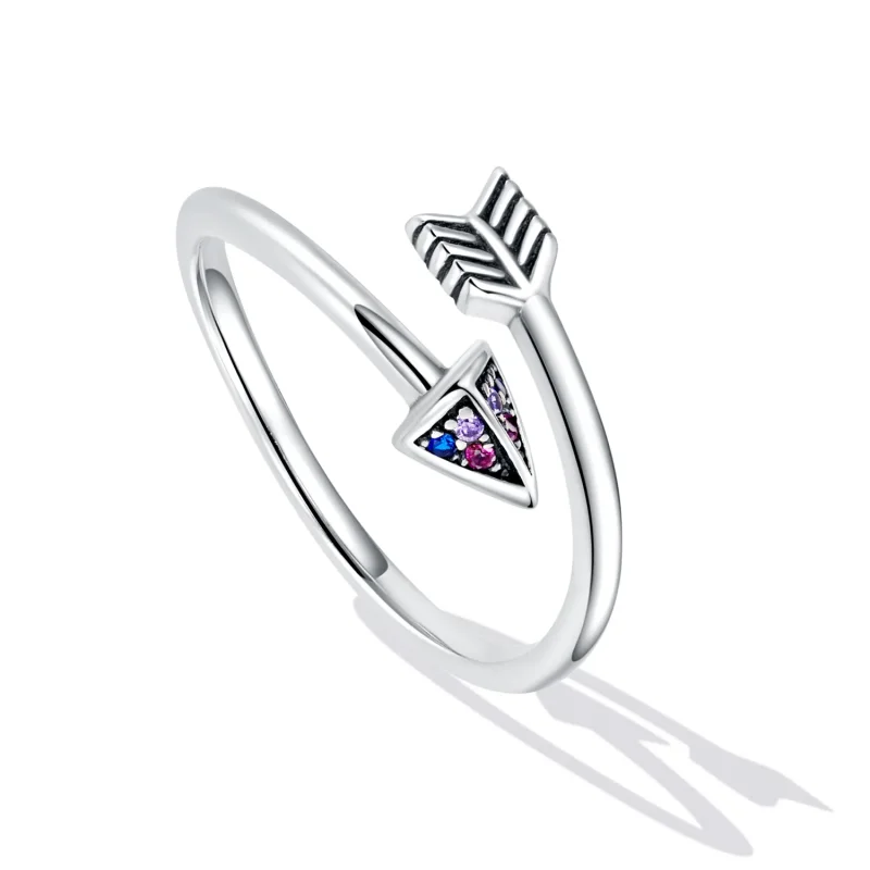 (image for) PANDORA Style Arrow of Love Open Ring - SCR820 - View 5