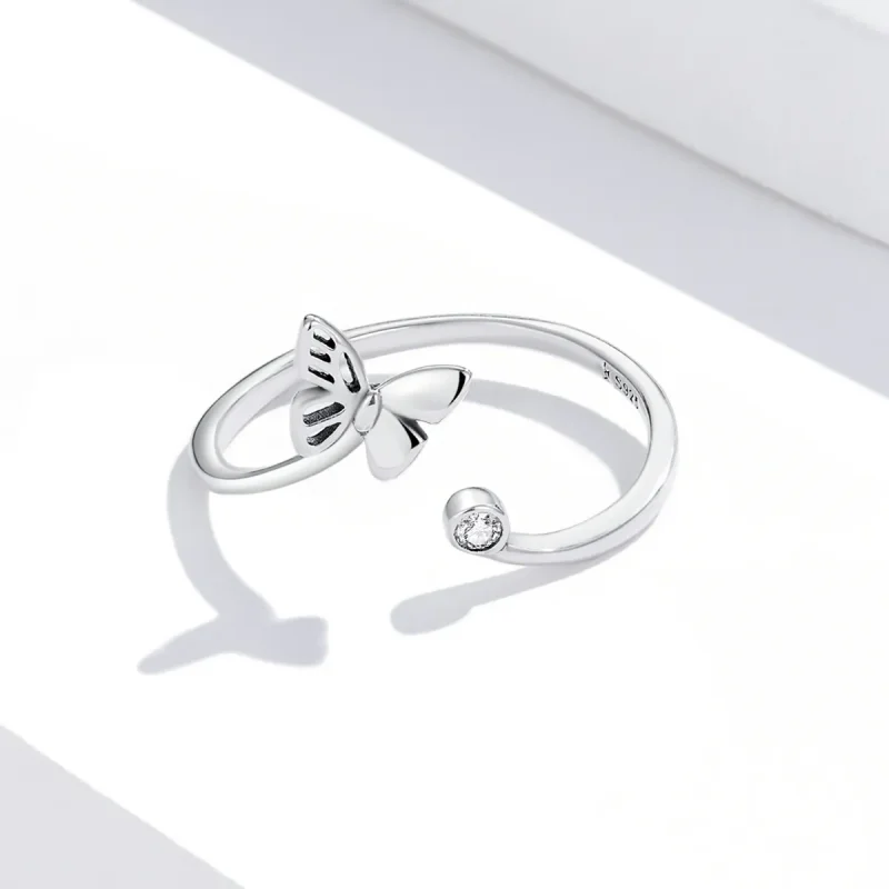 (image for) PANDORA Style Butterfly Open Ring - SCR772 - View 4