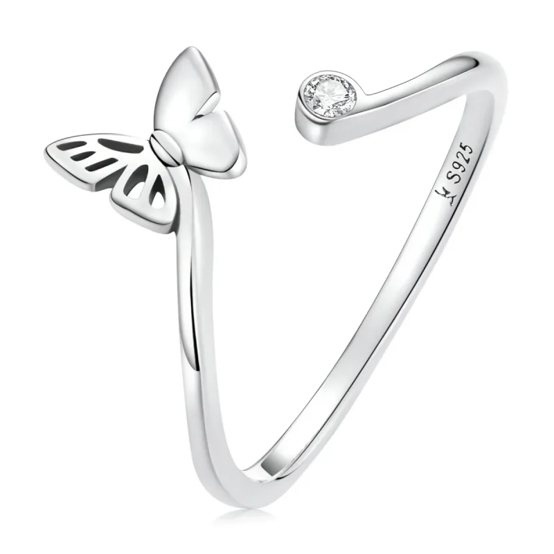 (image for) PANDORA Style Butterfly Open Ring - SCR772 - Product Image